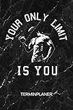 TERMINPLANER: Fitnessportler Kalender Sportler Sprüche Terminkalender - Bodybuilding Zitat Wochenplaner Fitness Motivation Wochenplanung Bodybuilding Taschenkalender Kraftsport To-Do Liste Termine