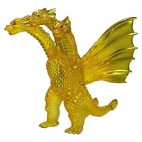 キャラクターコンテンツプロダクション(Ccp) CCP ミドルサイズシリーズ ゴジラEX【第11弾】 ゴジラvsキングギドラ キングギドラ（1991） クリアイエロー Ver. 約130mm PVC製 塗装済み完成品フィギュア