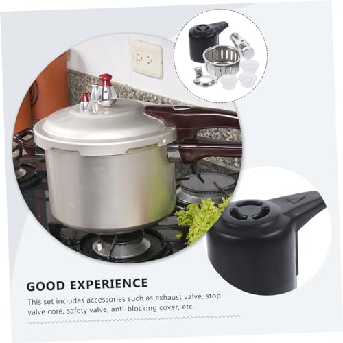Repuesto para olla a presión SHOWERORO: válvula flotante, escudo de bloqueo, liberación de vapor y juntas para cocina segura, material de grado alimenticio miniatura 6