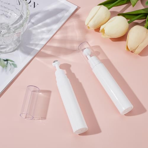 Aplicador de crema de ojos portátil en botella blanca NICENEEDED de 15 ml 2