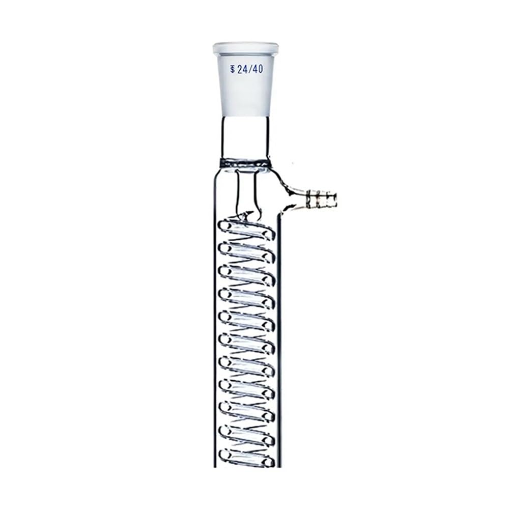 Szklany wymiennik ciepła dla skraplacza 200 mm 24/40, szkło laboratoryjne Sprzęt laboratoryjny