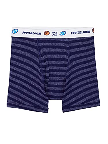 Fruit Of The Loom Boys (Assorted) Boxer Briefs, Toddler - 6 Pack Traditional Fly Assorted, 4-5T Us #TOP1