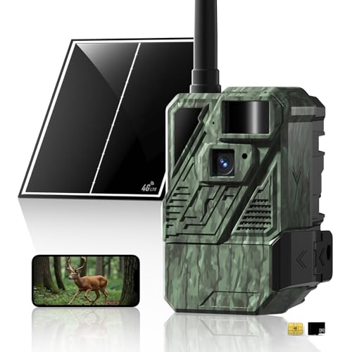Zleo Cellular Game Trail Camera with Solar Power