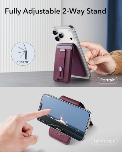 Image of ESR Geo for MagSafe Wallet with Full Find My Functionality, 5 Card Holder