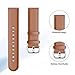 EZCO Leather Bands Compatible with Samsung Galaxy Watch Active 2 / Active/Galaxy Watch 3 41mm / Gear Sport, Soft Classic Genuine Leather Watch Strap Replacement Wristband Accessories Man Women