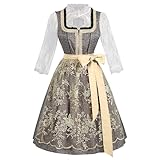 uxxnjfg Oktoberfest Damen Outfit Blusen Dirndl Damen Midi Mit Bluse Trachtenkleid Mädchen Dirndelkleider Günstig Sexy Trachtenmode Hochgeschlossen Oktoberfest Kleidung Dirndl Kleid Trachtenmieder L