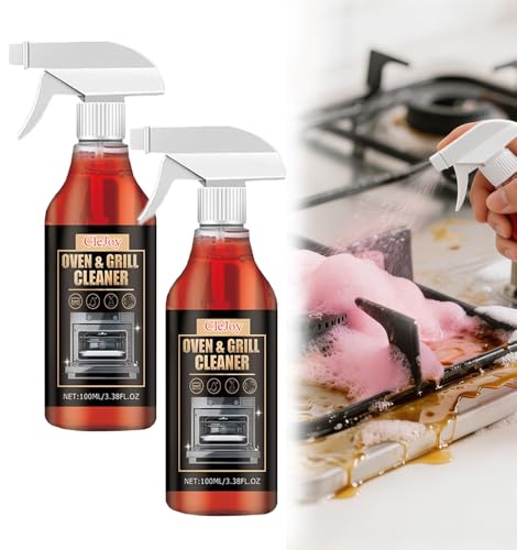 2-Pack Heavy Duty Oven Cleaner Foam Spray 100ml