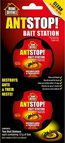 CRAZZYVALUE, Ant Stop Bait Station, Home Defence Ant Killer, Ant Traps Outdoor & Indoor, Pre-baited Ant Station, Destroys Ants along with their Nests