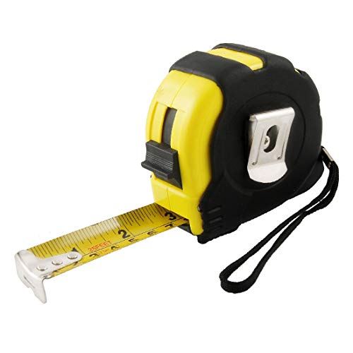 Cinta métrica retractil 7.5 m Negro Amarillo FIYA