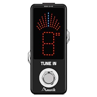Amuzik Pédales d’accordage de guitare haute précision pour guitare électrique et basse précision ± 1 cent Mini Size True… - Les Beatles, Paul McCartney, John Lennon, RIngo Starr, George Harrison