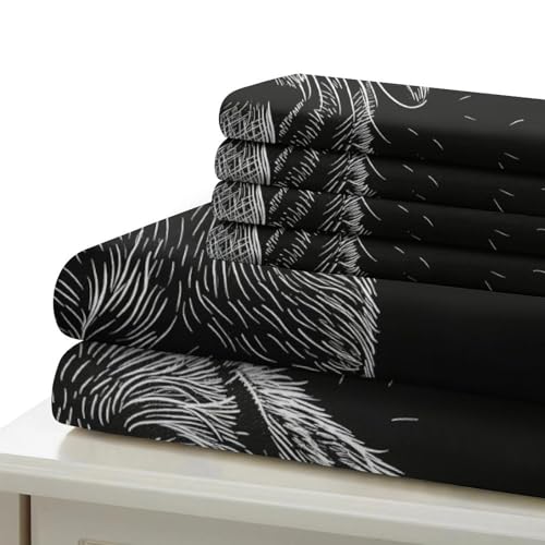 Housse de couette Labrador 3D idée cadeau lit double microfibre douce - 6