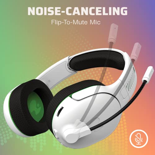 Image of PDP AIRLITE Pro Wireless Headset with Mic for Xbox Series X|S, Xbox One, Windows 10 /11 - White