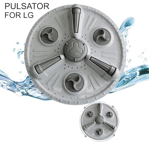 Image of FUSION STAR Pulsator for LG Semi-Automatic Washing Machine 7.5kg, 8kg, 8.5kg, 9kg, 9.5kg, 10kg, 10.5kg, 11kg, & 11.5kg, Capacity | Grey (Match & Buy 2 Line) Replacement Parts (Pack of 1)
