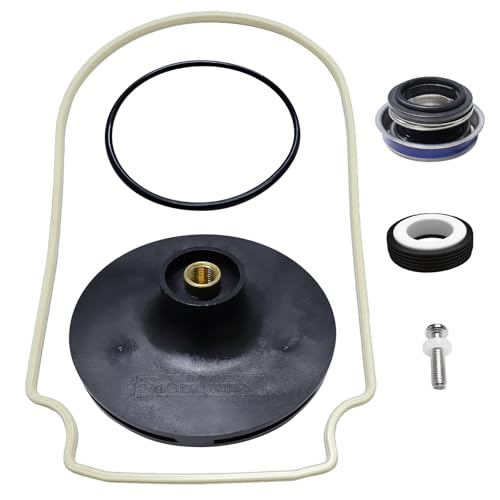HSJAWA 073127 Impeller Replacement Kit Fits for Pentair Whisperflo 075713 071444 PS-1000 357102 071652 Pool and Spa Pump Impeller Replacement 073127 Kit