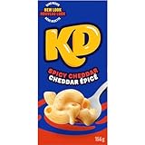 Kraft Dinner Spicy Cheddar Macaroni & Cheese, 156 g Box