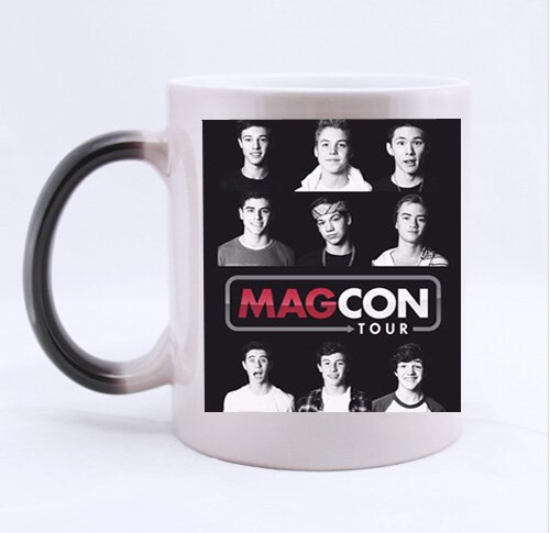 Magcon Boys Tour Cup Night Luminous Mug