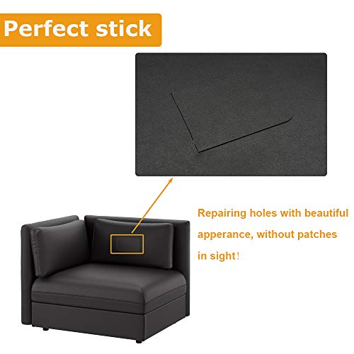 Sayopin Leather Repair Patch Kits For Furniture, Car Seats Couches And Elbow Self-Adhesive Patch Tape For Leather And Vinyl Repair, 8X11 Inch Leather Sofa Repair Kits #TOP3