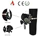 PANDA100 Heat Powered Stove Fan-2019 Upgrade Designed Silent Operation 4 Blades with Stove Thermometer for Wood/Log Burner/Fireplace-Eco Friendly and Efficient Heat Distribution (4 Blades)