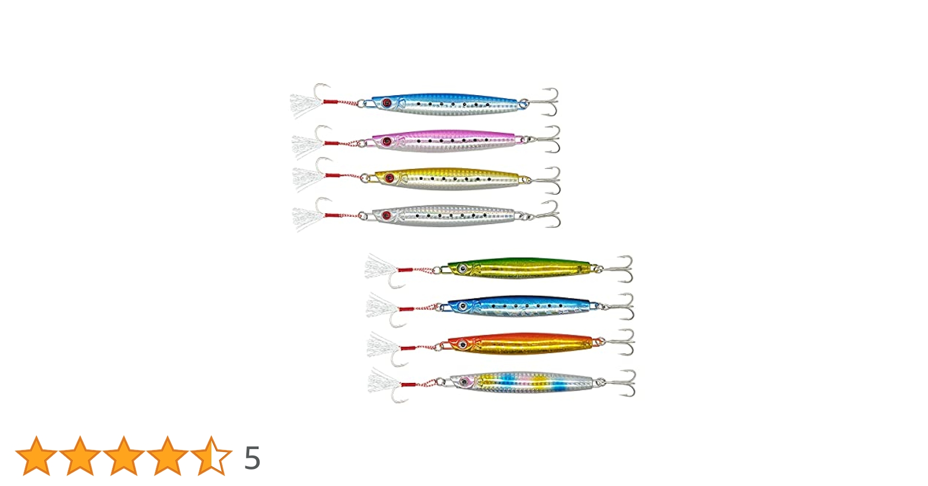 Amazon.co.jp: オルルド釣具 低比重ジグ「メタルジグFライト