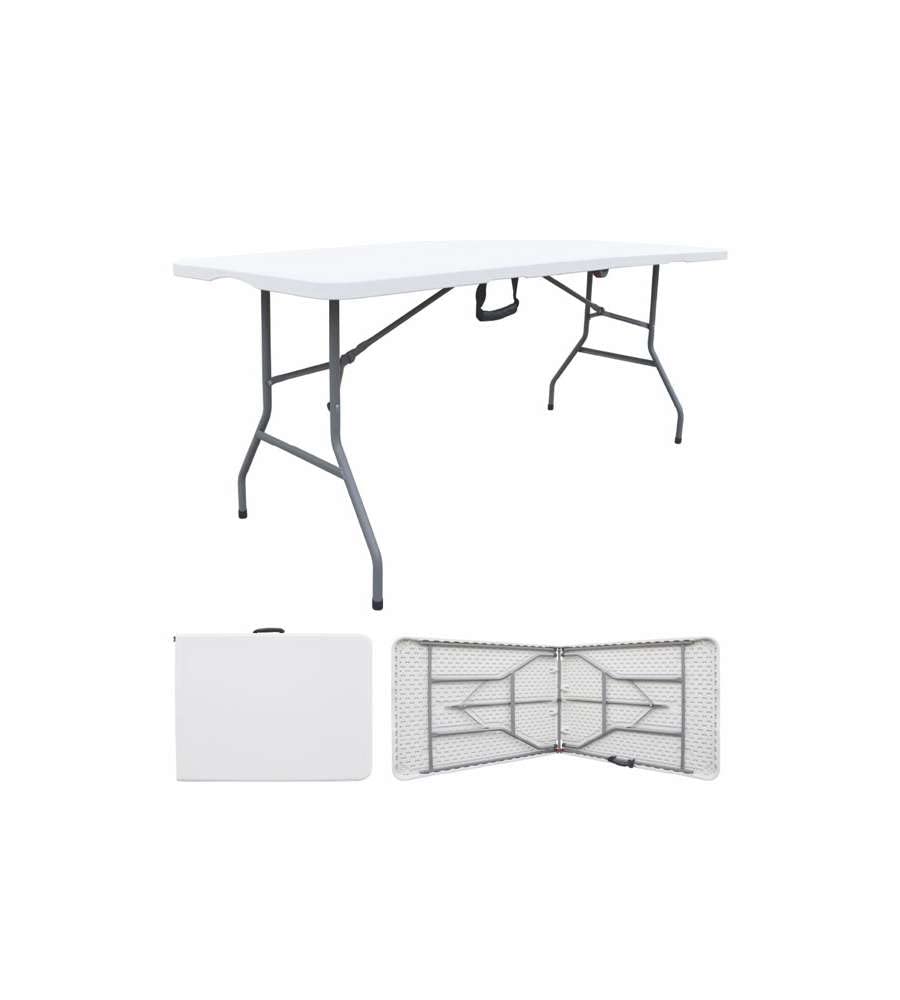 Mesa de cerveza Vette, plegable, de HDPE, 180 x 80 x 74 cm.