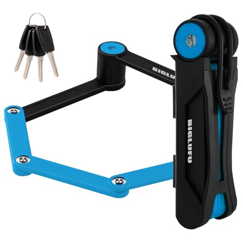 Alloy Steel Folding Lock with 4 Keys