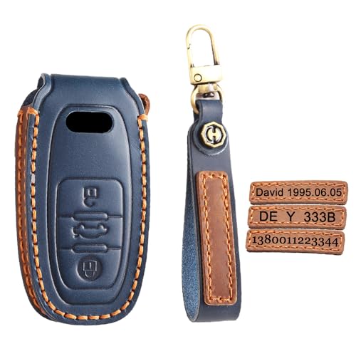 Coque de clé Audi bleu pour protéger votre télécommande au quotidien