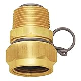 Sani-Lav Brass Swivel Hose Adapter, For Use With Hose and Nozzles - N17