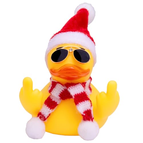 CoFuBcad Weihnachten gelbe Gummiente Auto Armaturenbrett Dekorationen...