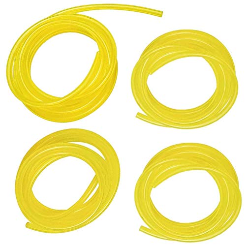 4 Size 6 Feet Long Fuel line I.D x O.D: 0.08" x 0.14" 3/32" x 3/16" 1/8" x 3/16" 1/8" x 1/4" for Chainsaw Blower Trimmer Weeder Small Engine Hose