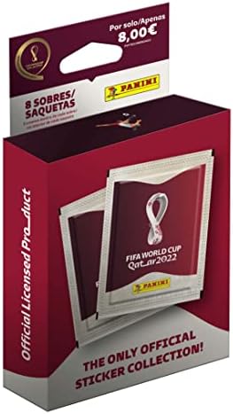 World Cup 2022 - Eco Blister Pack of Stickers, Multicoloured (Panini 1)