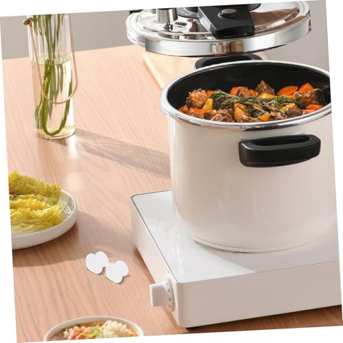 2 piezas de anillo de sellado de silicona para olla eléctrica a presión compatibles con modelos Midea Ssxm Wqscx, anillos de recambio resistentes a fugas y al calor miniatura 5
