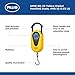 American Weigh Scales Yellow Digital Hanging Scale, Adjustable Strap Lightweight AMW-SR-20-44lb by 0.02 LB