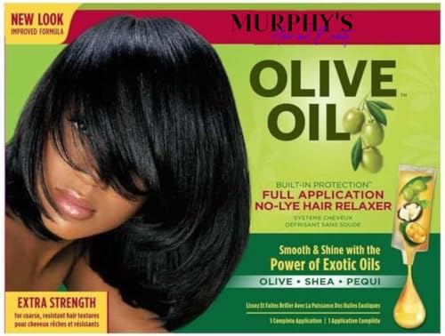 Olive Oil Built-In Protection No-Lye Hair Relaxer Extra Strength