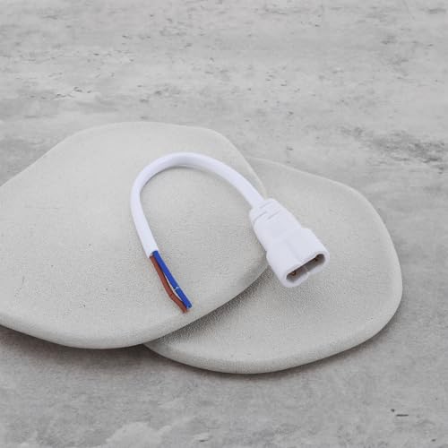 VGOL 4 Stücke 2Pin LED Rohr Stecker Power Kabel 15cm für T5 Honeycomb Hexagon Decke Licht