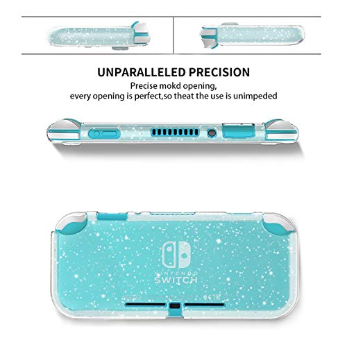 Protector de pantalla para Switch Lite DLseego de cristal templado transparente 2