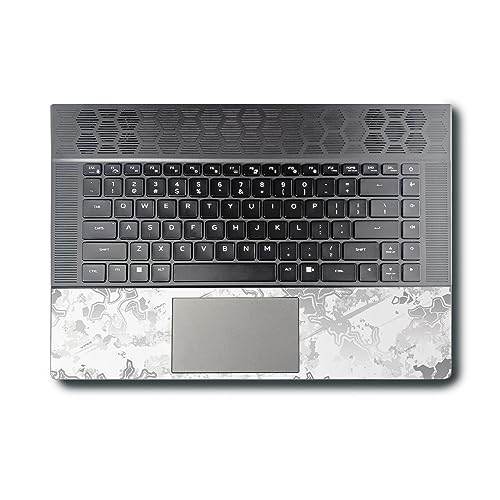 Image of MightySkins Skin Compatible with Alienware X16 R1 (2023) Full Wrap Kit - Viper Snow | Protective, Durable, and Unique Vinyl Decal wrap Cover | Easy to Apply & Change Styles | Made in The USA