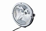 HELLA 1F8 007 560-731 Xenon-Fernscheinwerfer - Luminator Xenon - 24V - rund - Referenzzahl: 37.5 - Anbau - glasklare Streuscheibe - Lichtscheibenfarbe: transparent - links/rechts