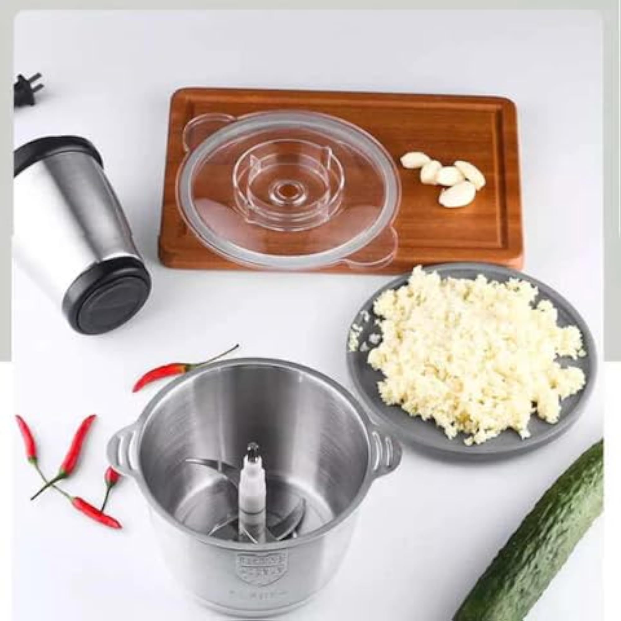 2 Litre Electric Meat Grinder with Bowl, 2 Speeds