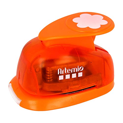 Artemio VIHCP234 Perforatrice à Levier Moyenne Fleur 6 pétales Plastique Multicolore 8,5 x 5 x 12 cm