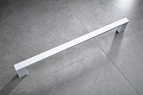 Juego completo de accesorios de baño blancos, gancho para bata, toallero, estante para pañuelos y soporte para cepillo de dientes, accesorios de baño elegantes funcionales y duraderos para soluciones