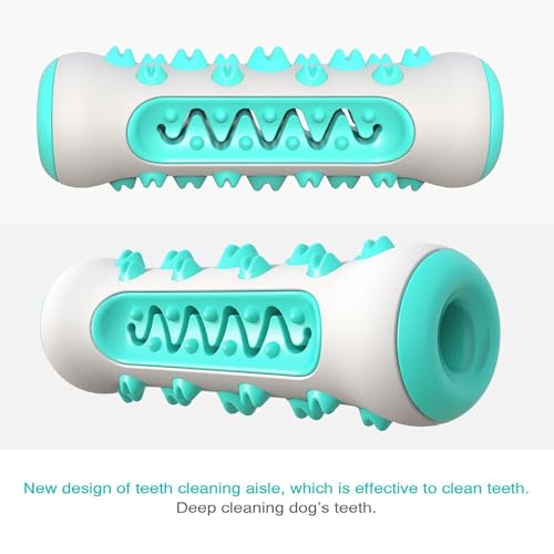 Image of Chew Toy for Dog Toothbrush Stick Toys for Aggressive Chewers Interactive Toy Treats Tough Toys to Keep Them Busy Chew Toys for Small Dogs - Blue (Upgraded)