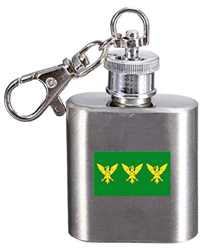 Flasque porte-clés gravée Caernarfonshire finition premium - 2