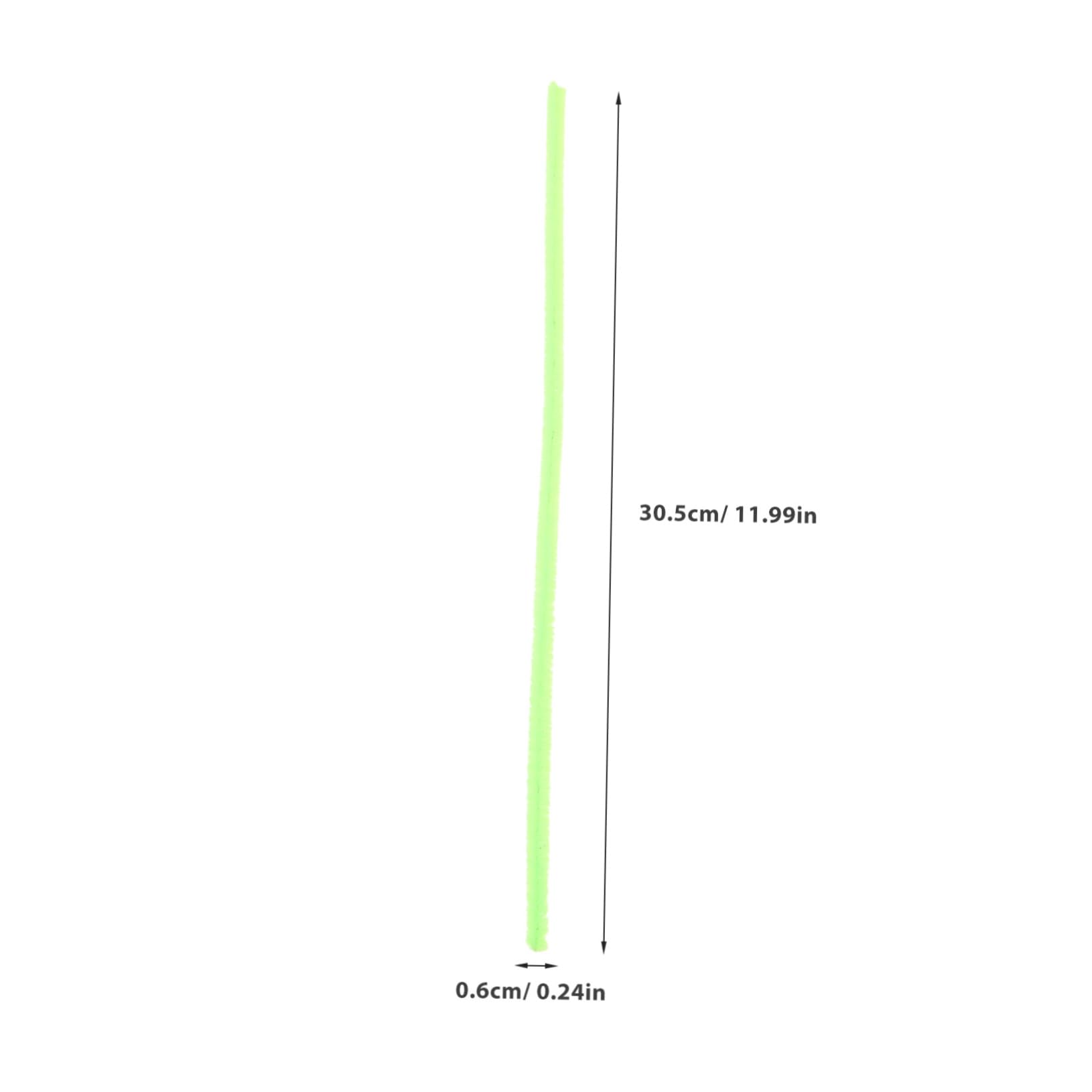 BEBEMOKO 100Pcs Chenille Stems Twisted Craft Cleaners Flexible DIY Twisting Sticks for Handcraft Projects Creative Craft Supplies for Imaginative Play and DIY Fun