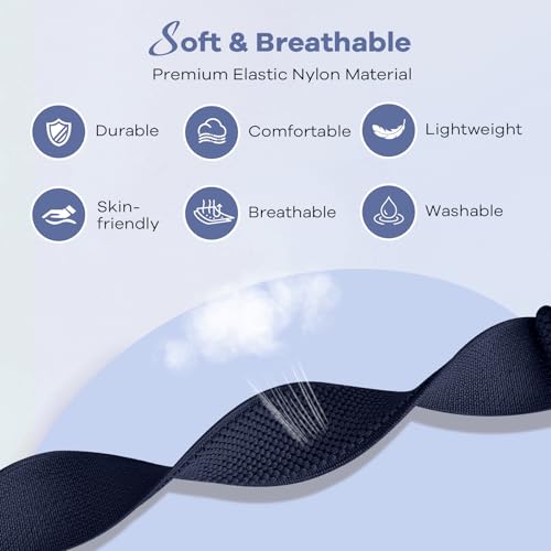 Image of WolliLe Stretchy Nylon Bands Compatible with Google Pixel Watch 4 /3 41mm /Pixel Watch 2 /1 Bands for Women Men, Adjustable Elastic Sport Straps Replacement Wristbands