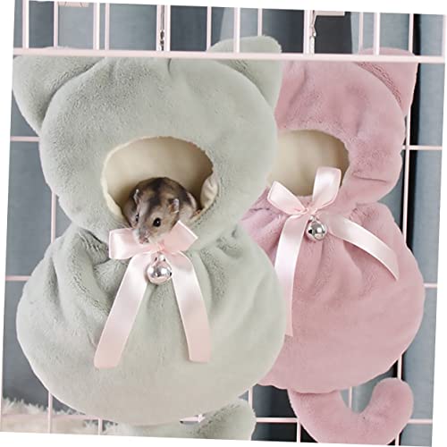 Mipcase Rede De Furão 1 Peça Bolsa De Animais Em Forma De Chinchila Acessórios De Bolsa Hamster Casa