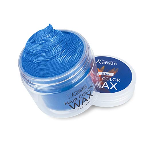 Magic Master Haarfarbe Wachs, temporäre Haarfarbe Wachs Schlamm Frisur Creme waschbar, sofortige Färbung Ton für Männer und Frauen, Party, Festival, Cosplay und Halloween