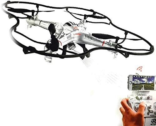 RC LEADING Drone 108W HD Camera - Wifi - 6 Channel - Headless Mode - Live on Screen Iphone or Android - Rotate flip