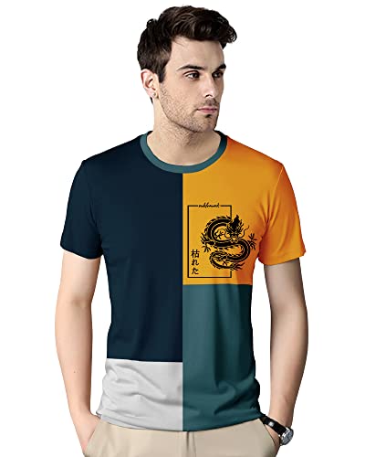 Image of Noble Monk Men's Round Neck Half Sleeves T-Shirt