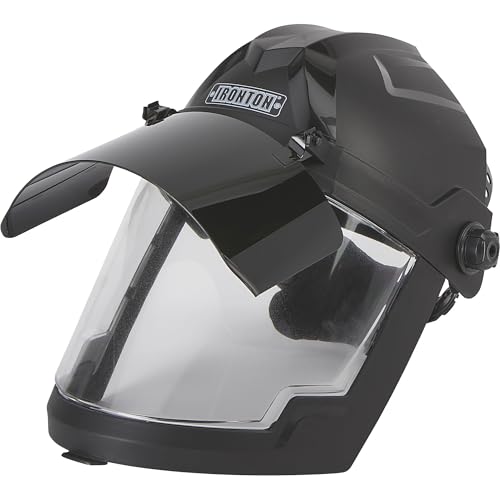 Ironton Face Shield - #8 Shade Black Flip-Up Visor