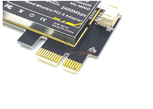 Rede Pcie Wifi C/Bluetooth 5 Intel Ax200 Dual Band 2400mbps